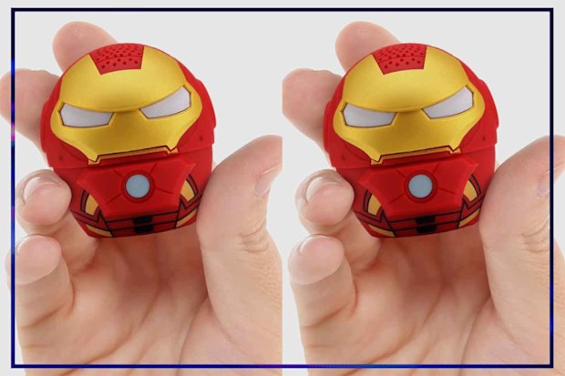 9PR: Marvel Bitty Boomers Iron Man Ultra-Portable Collectible Bluetooth Speaker