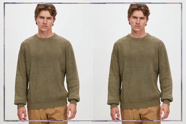 9PR: Mr Simple Fisher Knit Jumper