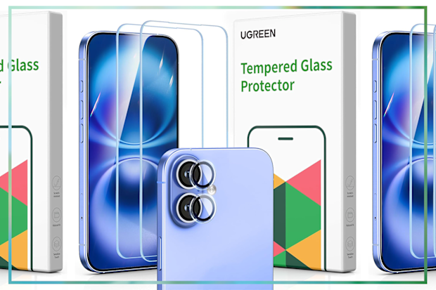 9PR: UGreen iPhone 16 Screen Protector and Camera Lens Protector