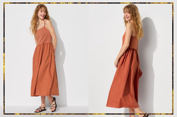 9PR: Uniqlo Combination Bra Camisole Dress