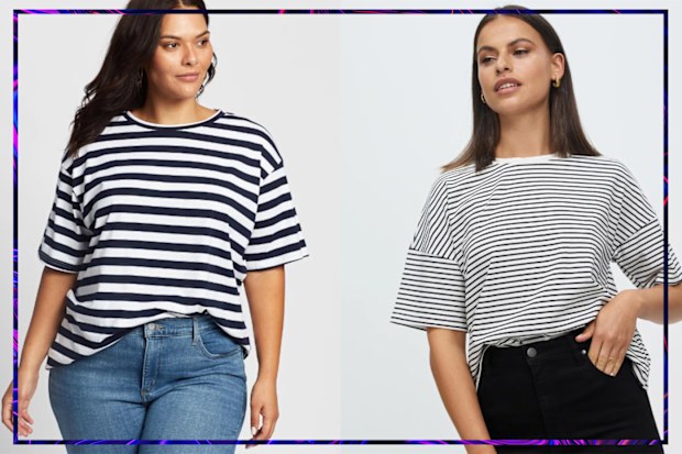 9PR: Atmos& Here Striped Tees