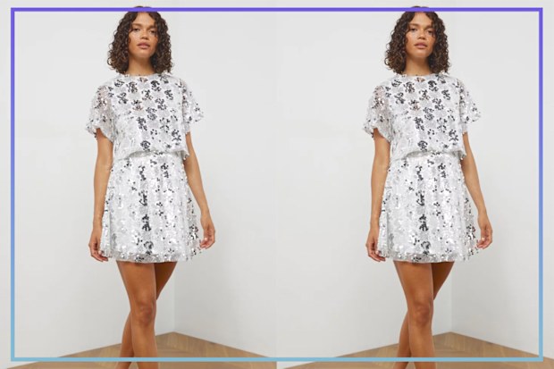 9PR: Atmos&Here Wilde Sequin Skirt and Top