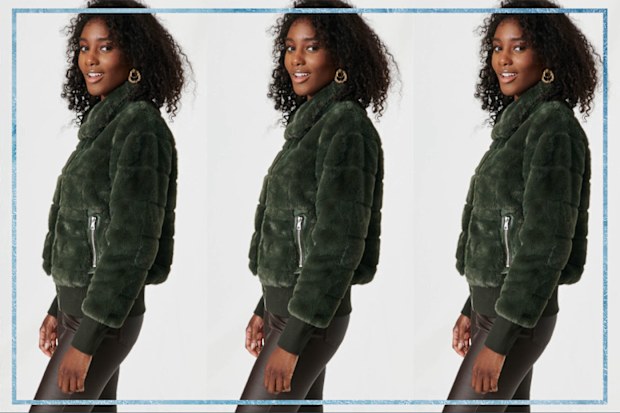 9PR: St Frock Melora Faux Fur Jacket