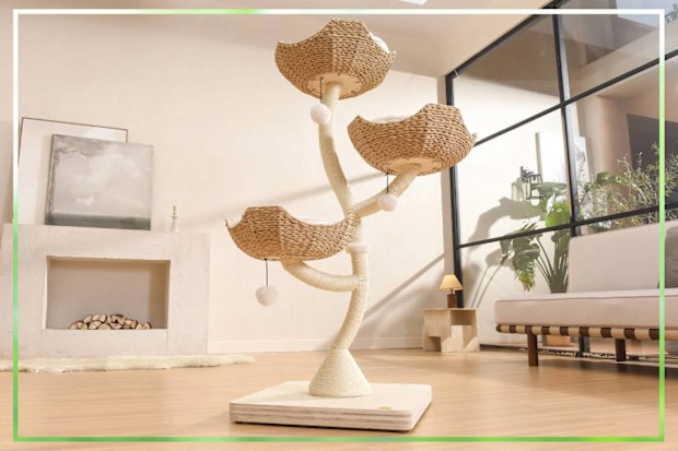 9PR: Michu 3-Tier Iris Cat Tower Deluxe