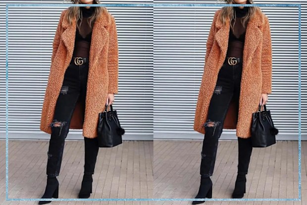 9PR: Women's Faux Teddy Coat
