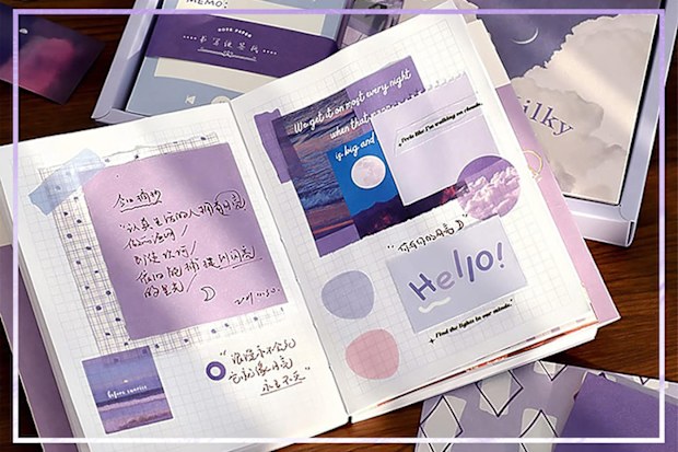 9PR: Doraking Scrapbook Kit, Purple