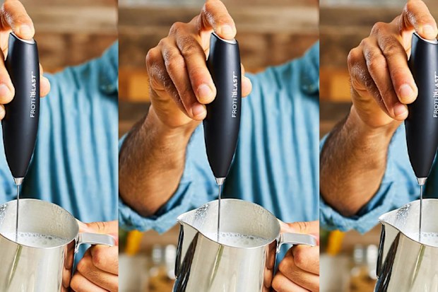 9PR: FrothBlast Handheld Milk Frother