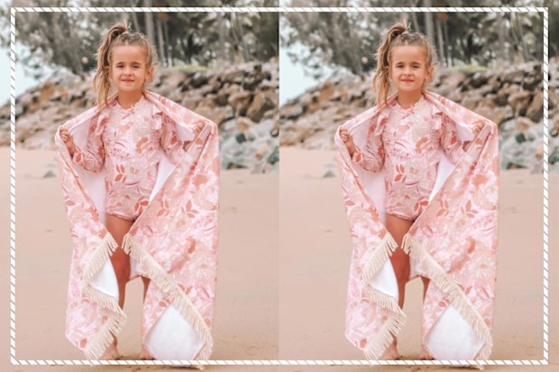9PR: WITH LOVE FOR KIDS Beach Towel - Kids