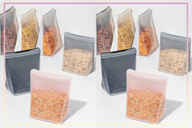 9PR: Porter Reusable Silicone Bag Stand Up 1.5L