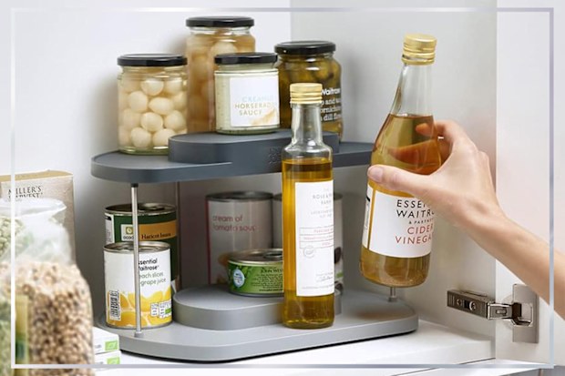 9PR: Joseph Joseph CupboardStore 2-Tier Rotating Organiser