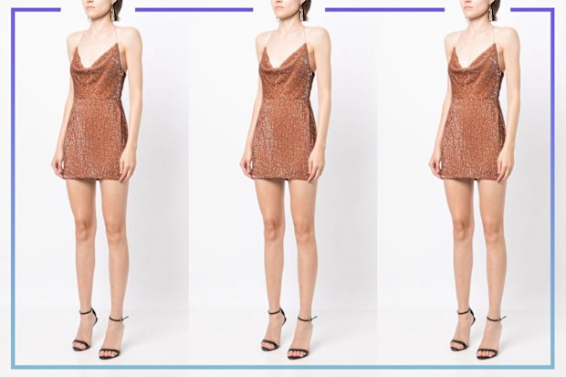 9PR: Retrofete Jil Sequin Mini Dress