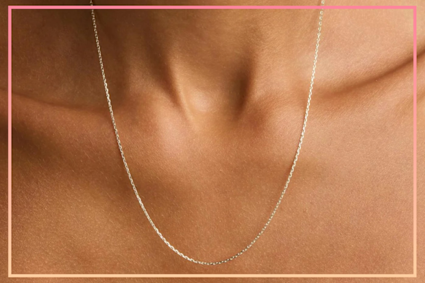 9pr: By Charlotte Sterling Silver 21" Signature Chain Necklace