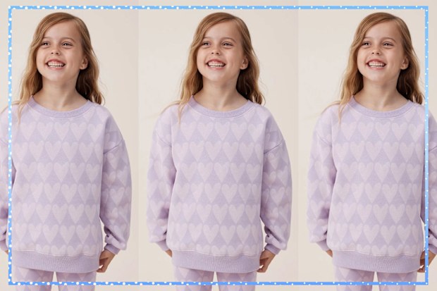 9PR: Cotton On Kids Mila Crew, Purple