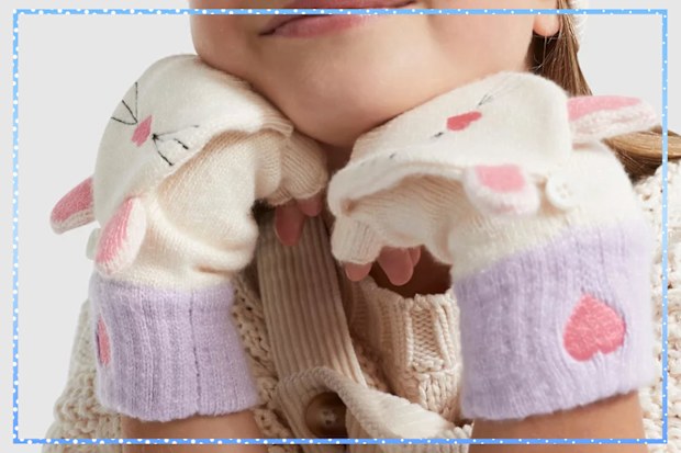 9PR: Seed Heritage Bunny Heart Mittens