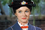 Julie Andrews as Mary Poppins