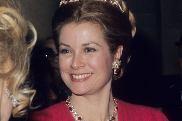 Grace Kelly at the Versailles Palace Ball, 1973