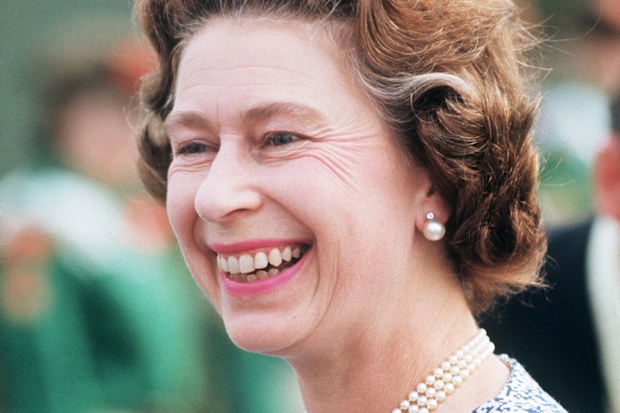 Queen Elizabeth in 1975
