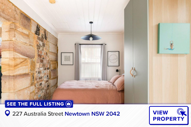 Tiny Sydney cottage record sum Newtown NSW 