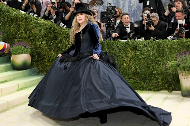 Stevie Nicks at the 2026 Met Gala celebrating "Costume Art" at the Metropolitan Museum of Art on May 4, 2026 in New York City.  