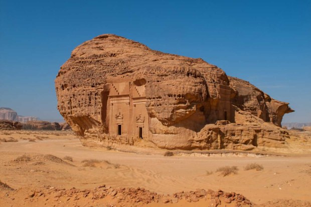 Nabatean rock tombs of Mada'in Saleh Saudi Arabia