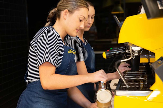 McDonald's McCafe baristas