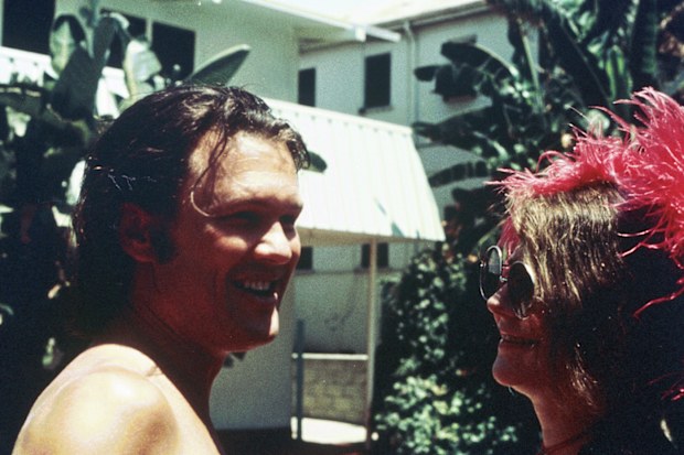 Janis Joplin and Kris Kristofferson in Los Angeles, 1970. 