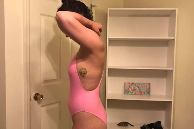 Tori Jenkins was asked to leave the pool when she was wearing this swimsuit