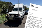 Phil parked between two white lines but still copped a $140 fine