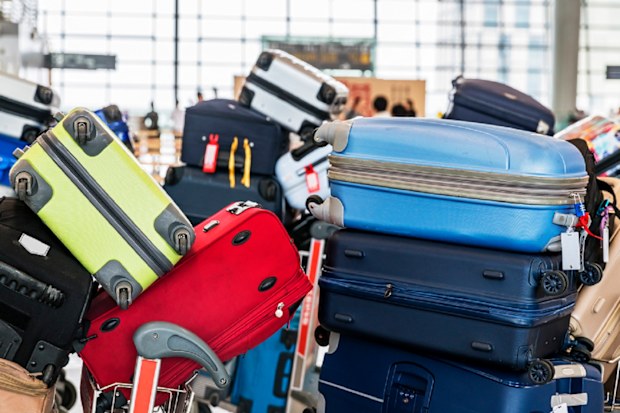 man buys flight ticket to search for lost luggage
