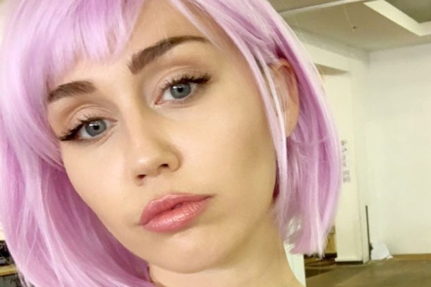 Miley Cyrus, wig, Netflix series, Black Mirror