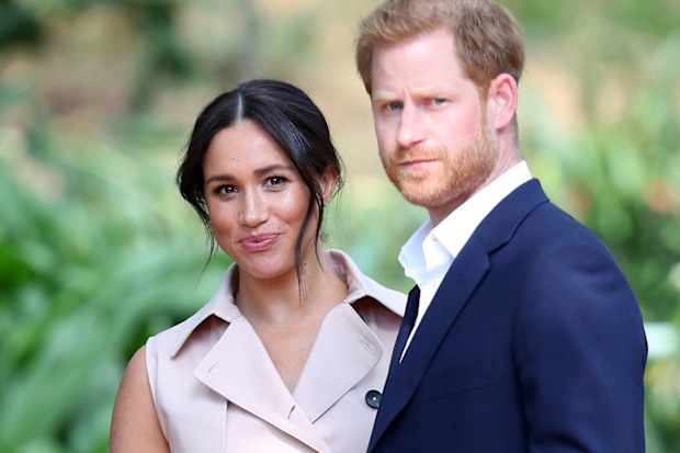 Prince Harry and Meghan Markle in Africa