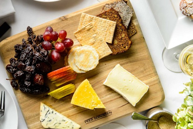Catalina's cheese platter 