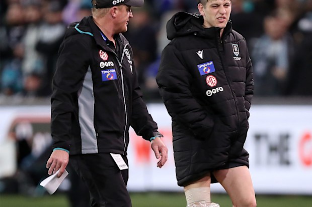 AFL: Zak Butters to miss up to a month after scans reveal medial ...