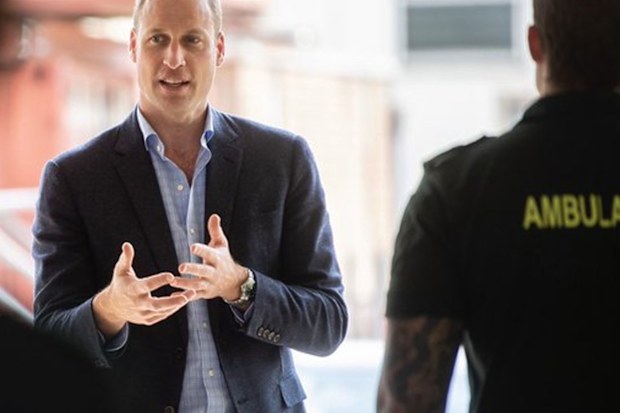 Prince William visits Kings Lynn Ambulance at Queen Elizabeth Hospital in first public appearance following covid-19 pandemic