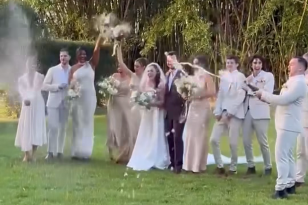 Sophie Delezio and Joseph Salerno wedding