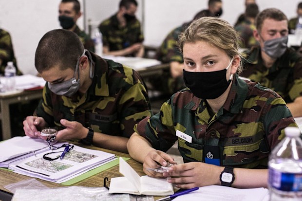 Princess Elisabeth's military training
