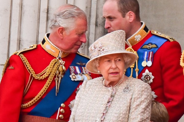 Queen Elizabeth Trooping the Colour