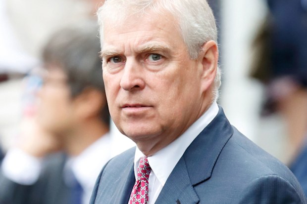 Prince Andrew, Duke of York attends the QIPCO King George Weekend at Ascot Racecourse on July 27, 2019 in Ascot, England