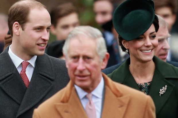 Prince William, Prince Charles and Kate Middleton
