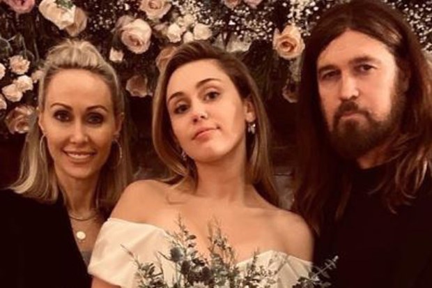 Miley Cyrus, Tish Cyrus and Billy Ray Cyrus