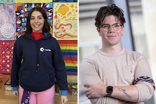 Chantelle and Jacob both benefited hugely from the Good Grief program, a two-night camp where bereaved young people learn about different ways of coping with grief.