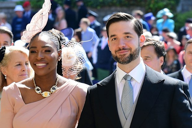 Alexis Ohanian and Serena Williams