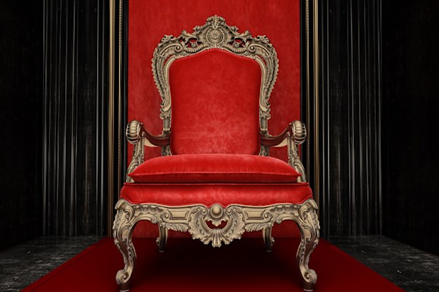 empty throne
