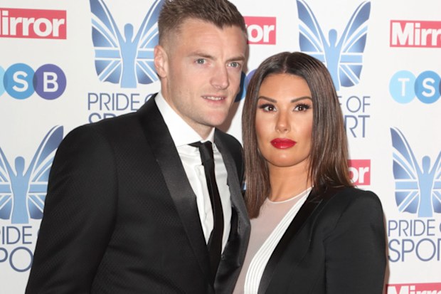 Jamie Vardy and Rebekah Vardy