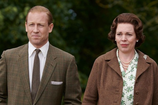 The Queen and Prince Philip in The Crown.
