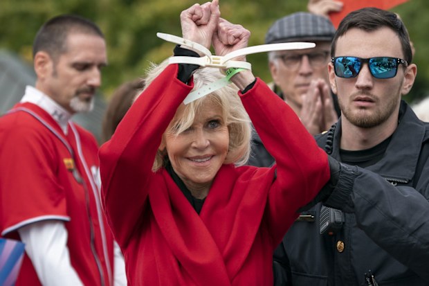 Jane Fonda arrested at 2019 climate rally.