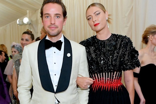 Alexander Gilkes and Maria Sharapova