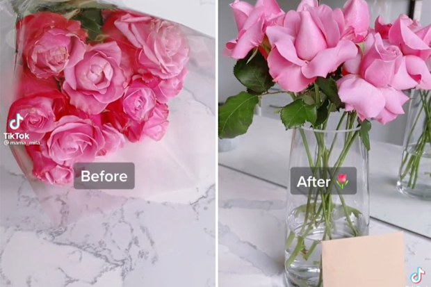 Melbourne mum makes supermarket flowers look professional