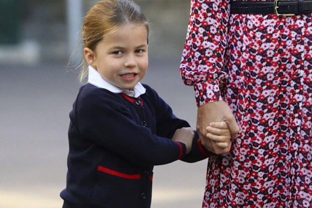 Princess Charlotte starts school