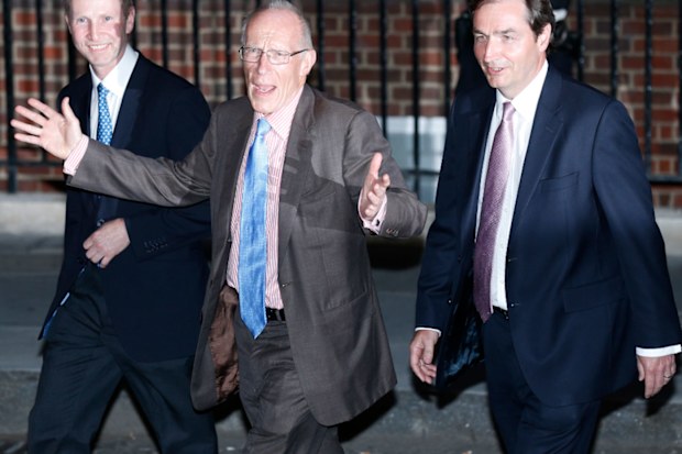 Royal household gynaecologists, Alan Farthing (Right) and Guy Thorpe-Beeston (Left) and Marcus Setchell, Surgeon Gynaecologist (Centre)